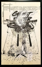 Load image into Gallery viewer, Marvel Comics Presents Ghost Rider #100 Sam Kieth 11x17 FRAMED Original Art Poster