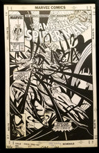 Load image into Gallery viewer, Amazing Spider-Man #317 Todd McFarlane 11x17 FRAMED Original Art Poster Marvel Comics