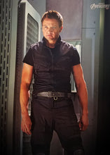 Load image into Gallery viewer, Hawkeye Jeremy Renner 12x16 FRAMED Print, New MCU Marvel cardstock