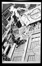 Load image into Gallery viewer, Spider-Verse #2 Spider-Gwen Nick Bradshaw 11x17 FRAMED Original Art Poster Marvel Comics