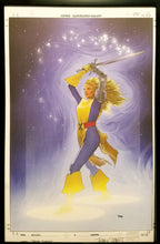 Load image into Gallery viewer, Infernus #4 Magik by Travis Charest 11x17 FRAMED Original Art Poster Marvel Comics
