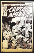 Load image into Gallery viewer, Captain America #272 by Mike Zeck 11x17 FRAMED Original Art Poster Marvel Comics