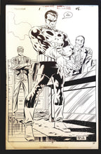 Load image into Gallery viewer, Punisher #1 pg. 38 Mike Zeck 11x17 FRAMED Original Art Poster Marvel Comics