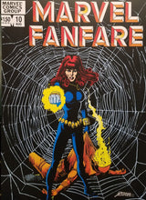 Load image into Gallery viewer, Black Widow by George Perez 11x16 Art Print Poster Marvel Fanfare #10 Comics