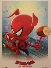 Load image into Gallery viewer, Spider-Verse Spider-Ham by Ruiz Burgos 8x11 Art Print Marvel Comics