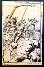 Load image into Gallery viewer, Marvel Tales #215 Spider-Man Mike Zeck 11x17 FRAMED Original Art Poster Comics