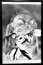Load image into Gallery viewer, Punisher by Mike Zeck 11x17 FRAMED Original Art Poster Marvel Comics