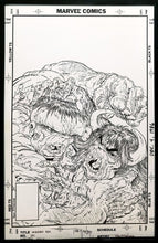 Load image into Gallery viewer, Incredible Hulk #341 Todd McFarlane 11x17 FRAMED Original Art Poster Marvel Comics