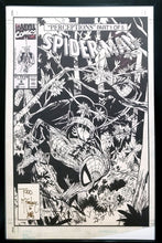 Load image into Gallery viewer, Spider-Man #8 Todd McFarlane 11x17 FRAMED Original Art Poster Marvel Comics