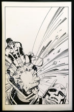 Load image into Gallery viewer, X-Factor #14 by Walt Simonson 11x17 FRAMED Original Art Poster Marvel Comics