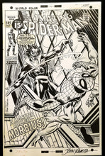 Load image into Gallery viewer, Amazing Spider-Man #101 by Gil Kane 11x17 FRAMED Original Art Poster Marvel Comics