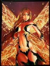 Load image into Gallery viewer, Neverland Fairy by Eric Basaldua 12x16 FRAMED Art Print Zenescope Comics