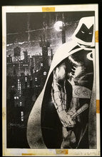 Load image into Gallery viewer, Moon Knight #23 by Bill Sienkiewicz 11x17 FRAMED Original Art Poster Marvel Comics