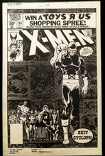 Load image into Gallery viewer, Uncanny X-Men #138 by John Byrne 11x17 FRAMED Original Art Poster Marvel Comics
