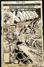 Load image into Gallery viewer, Uncanny X-Men #110 by Dave Cockrum 11x17 FRAMED Original Art Poster Marvel Comics