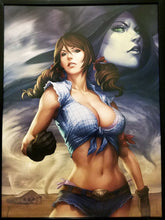 Load image into Gallery viewer, Wizard of Oz by Stanley Artgerm Lau 12x16 FRAMED Art Print Zenescope Comics