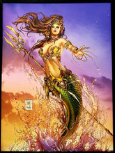 Load image into Gallery viewer, Little Mermaid by Mike Krome 12x16 FRAMED Art Print Zenescope Grimm Fairy Tales Comics