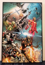 Load image into Gallery viewer, Guardians of the Galaxy by J. Scott Campbell 8x12 FRAMED Marvel Art Piece