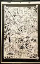 Load image into Gallery viewer, Spawn #8 pg. 24 Todd McFarlane 11x17 FRAMED Original Art Poster Image Comics