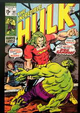 Load image into Gallery viewer, Incredible Hulk #141 by Herb Trimpe 11x14 FRAMED Art Print, Vintage Marvel Comics