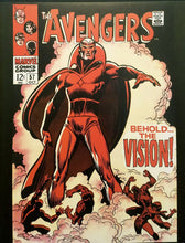 Load image into Gallery viewer, Avengers #57 11x14 FRAMED Art Print, Vintage Wandavision Marvel Comics