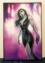 Load image into Gallery viewer, Grey She-Hulk by J. Scott Campbell 8x12 FRAMED Marvel Comic Art Piece