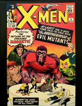 Load image into Gallery viewer, X-Men #4 by Jack Kirby 11x14 FRAMED Art Print, Vintage 1964 Marvel Comics