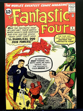 Load image into Gallery viewer, Fantastic Four #6 by Jack Kirby 11x14 FRAMED Art Print, Vintage Marvel Comics