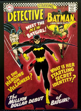 Load image into Gallery viewer, Detective Comics #359 w/ Batgirl 11x14 FRAMED Art Print, Vintage 1967 DC Comics