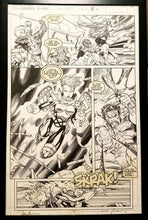 Load image into Gallery viewer, X-Men #277 pg. 11 Storm Jim Lee 11x17 FRAMED Original Art Poster Marvel Comics