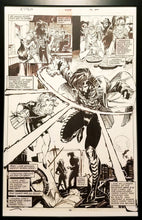 Load image into Gallery viewer, X-Men #267 pg. 22 Gambit Jim Lee 11x17 FRAMED Original Art Poster Marvel Comics