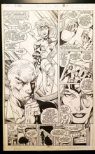 Load image into Gallery viewer, X-Men #1 pg. 11 Jean Gray Jim Lee 11x17 FRAMED Original Art Poster Marvel Comics