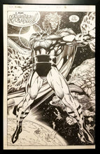 Load image into Gallery viewer, X-Men #1 pg. 2 Magneto Jim Lee 11x17 FRAMED Original Art Poster Marvel Comics