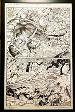 Load image into Gallery viewer, X-Men #271 pg. 27 Wolverine Jim Lee 11x17 FRAMED Original Art Poster Marvel Comics
