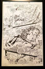 Load image into Gallery viewer, X-Men #1 pg. 13 Rogue Jim Lee 11x17 FRAMED Original Art Poster Marvel Comics