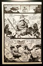 Load image into Gallery viewer, X-Men #268 pg. 4 Wolverine Jim Lee 11x17 FRAMED Original Art Poster Marvel Comics