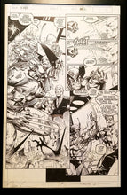 Load image into Gallery viewer, X-Men #1 pg. 21 Wolverine Jim Lee 11x17 FRAMED Original Art Poster Marvel Comics