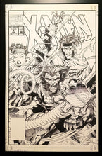 Load image into Gallery viewer, X-Men #4 Omega Red Jim Lee 11x17 FRAMED Original Art Poster Marvel Comics
