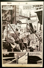 Load image into Gallery viewer, Punisher #1 pg. 21 by Mike Zeck 11x17 FRAMED Original Art Poster Marvel Comics