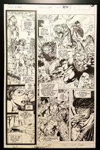 Load image into Gallery viewer, Uncanny X-Men #274 pg. 13 Rogue Jim Lee 11x17 FRAMED Original Art Poster Marvel Comics