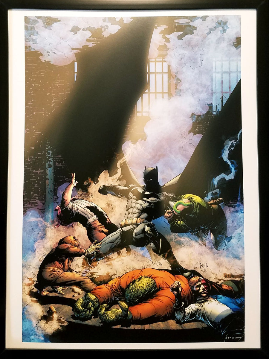 Batman Rogue's Gallery by Greg Capullo FRAMED 12x16 Art Print DC