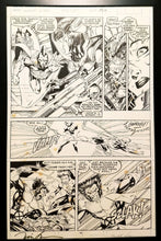 Load image into Gallery viewer, Uncanny X-Men #277 pg. 16 Rogue Jim Lee 11x17 FRAMED Original Art Poster Marvel Comics
