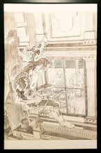 Load image into Gallery viewer, Punisher #4 1986 Mike Zeck 11x17 FRAMED Original Art Poster Marvel Comics