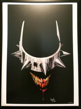 Load image into Gallery viewer, Batman Who Laughs by Greg Capullo FRAMED 12x16 Art Print DC Comics Poster
