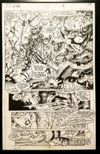 Load image into Gallery viewer, Uncanny X-Men #275 pg. 4 Wolverine Jim Lee 11x17 FRAMED Original Art Poster Marvel Comics