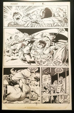 Load image into Gallery viewer, Punisher #1 pg. 6 by Mike Zeck 11x17 FRAMED Original Art Marvel Comics Poster