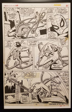 Load image into Gallery viewer, Amazing Spider-Man #100 pg. 21 Gil Kane 11x17 FRAMED Original Art Poster Marvel Comics