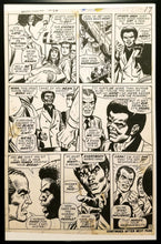 Load image into Gallery viewer, Amazing Spider-Man #96 pg. 15 Gil Kane 11x17 FRAMED Original Art Poster Marvel Comics