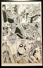 Load image into Gallery viewer, Amazing Spider-Man #100 pg. 14 Gil Kane 11x17 FRAMED Original Art Poster Marvel Comics
