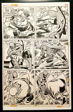 Load image into Gallery viewer, Amazing Spider-Man #100 pg. 26 Gil Kane 11x17 FRAMED Original Art Poster Marvel Comics